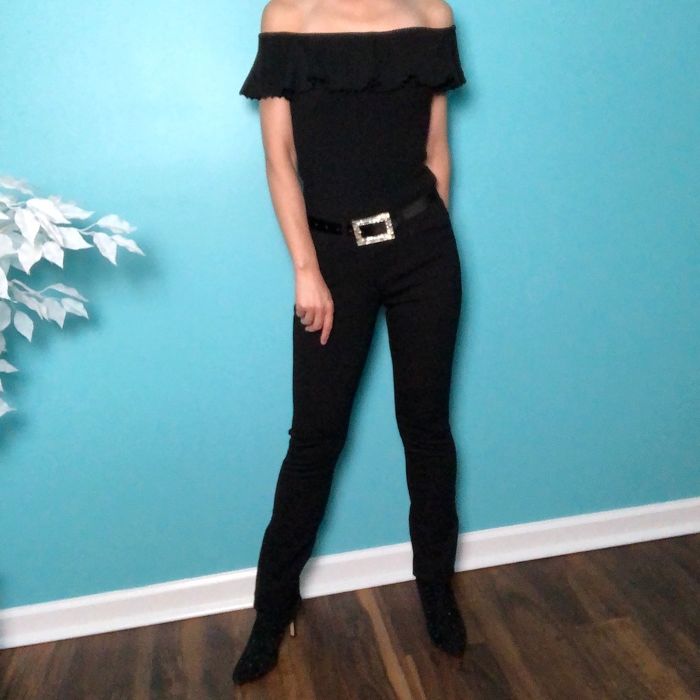 White House Black Market (WHBM) The Slim Ponte Pants Black - Picture 2 of 11